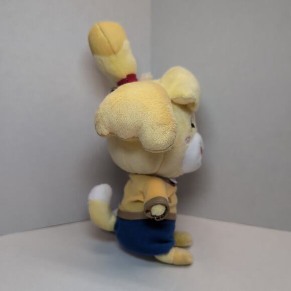 Animal Crossing Little Buddy Smiling Isabelle Plush w/ Tag Nintendo 2015 8" - Picture 3 of 10